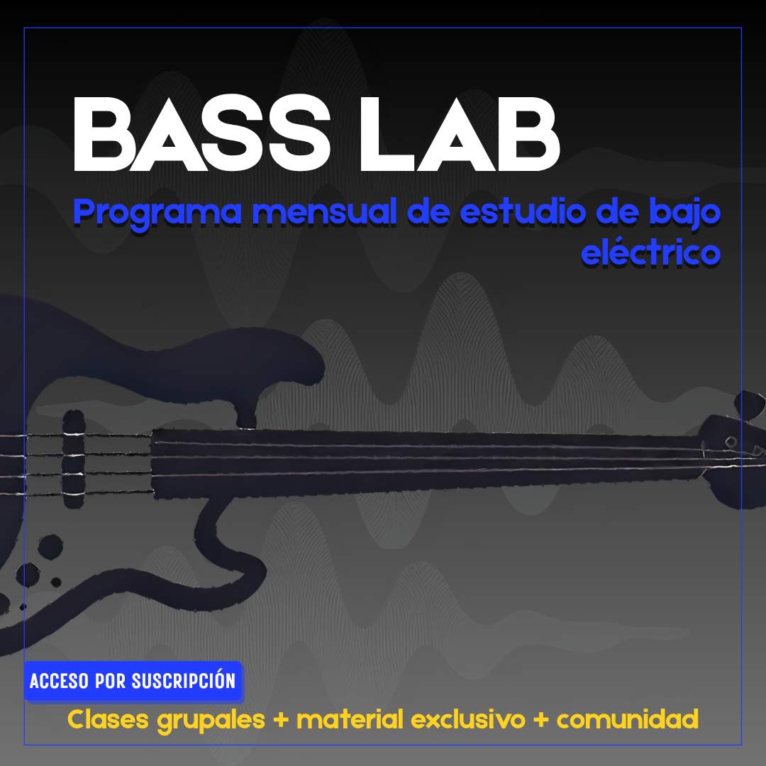 BassLab - Suscripción 1 mes